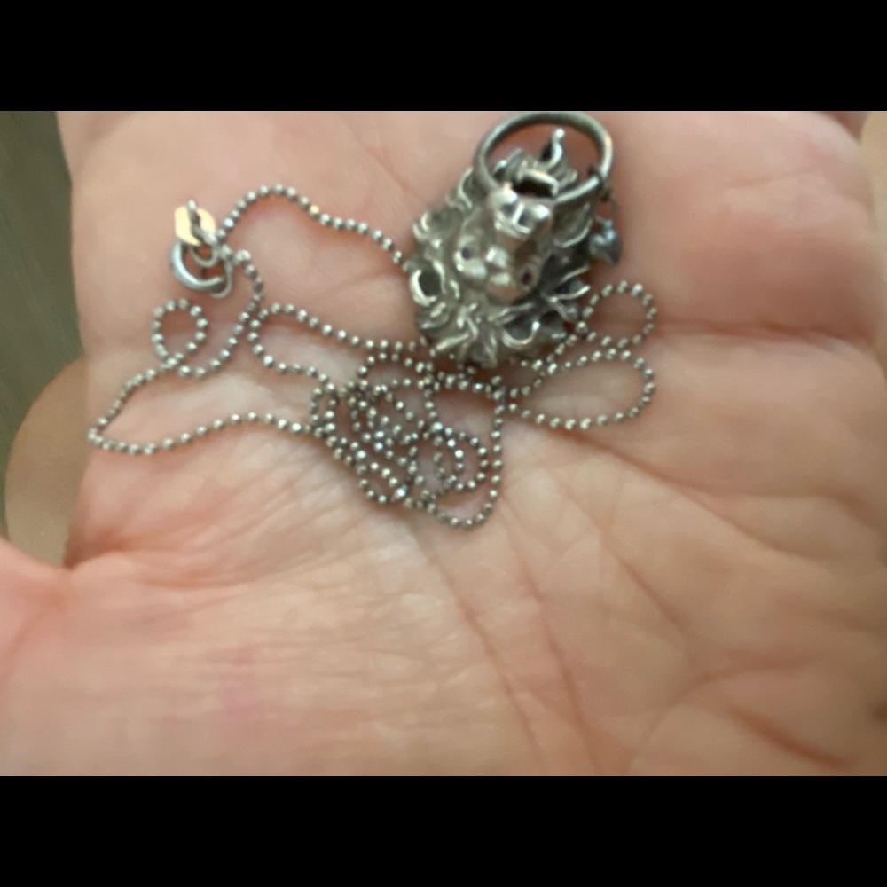Silver necklace